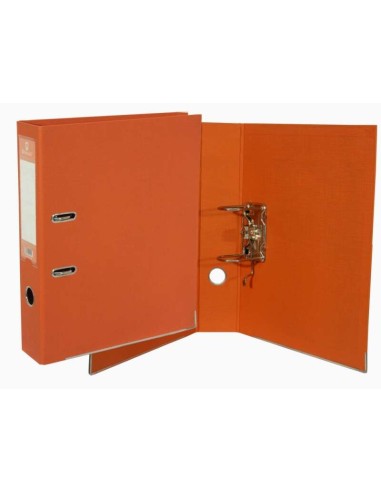 Bismark Arquivador A-Z PVC A4 Lombada 75mm - Grande Resistência - Porta-cartão na Lombada - Cantoneiras Metálicas na Borda Infe