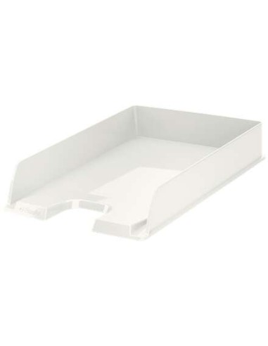 Esselte Europost Vivida Bandeja Porta-Documentos - Formato Vertical - A4 - Espaço para Etiqueta de Identificação - Cor Branco