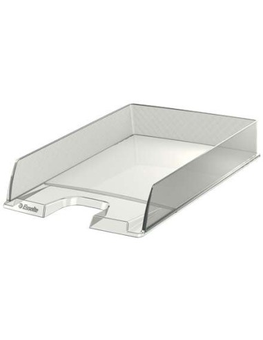 Esselte Europost Bandeja Porta-documentos - Plástico Transparente - Formato Vertical - A4 - Cor Cristal