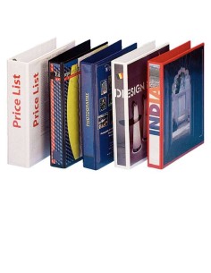 Esselte Pasta Canguru com 4 Argolas de 16mm - Formato A4 - 2 Bolsos Exteriores - Certificado FSC - Cor Branca 2