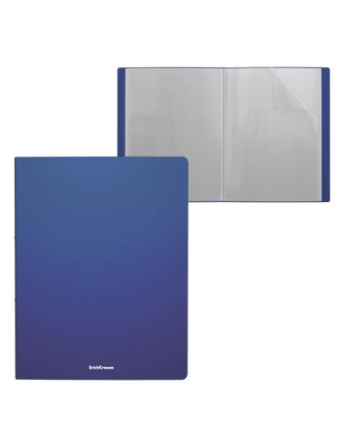 Erichkrause Matt Classic Pasta com 30 Envelopes - Tamanho A4 - Cor Azul