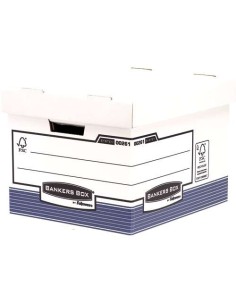 Fellowes Bankers Box Caixa de Arquivo - Montagem Automática Fastfold - Papelão Reciclado Certificação FSC 2