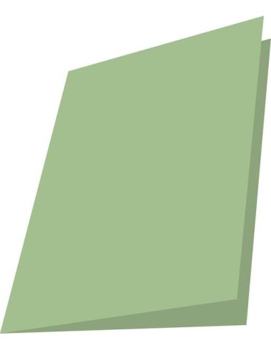 Pacote Mariola de 50 Subpastas de Cartolina 180g - Formato A4 - Ranhura para Fastener - Cor Verde