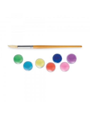 Carioca Acuarell Pack de 12 Pastilhas de Aquarela de Ø 30mm - Brilhantes - Facilmente Misturáveis - Cores Sortidas