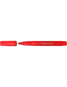Faber-Castell Jumbo Pack de 12 Marcadores Ponta Grossa - Tinta à Base de Água Lavável - Cores Sortidas 2