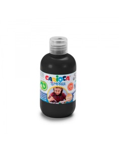Carioca Garrafa Têmpera 250ml - Cores Superlaváveis - Fáceis de Misturar - Aplicável em Materiais Porosos - Alta Opacidade - Co