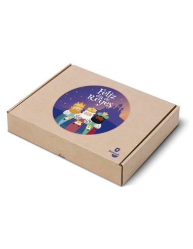 Bismark Caixa de Papelão Dobrável Reis Magos - Medidas 35x25x6cm