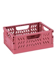 Apli Up North Pacote de 4 Caixas de Plástico Dobráveis e Empilháveis - Tamanho 140x100x60mm - Ideal para Ferramentas, Brinquedo