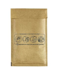 Caixas de Arquivo Fellowes Bankers Nº12 Pacote de 10 Envelopes Almofadados com Bolhas 120x210 mm