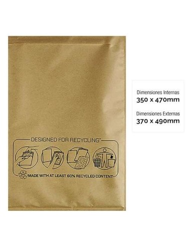 Fellowes Bankers Box Nº20 Pacote de 10 Envelopes Almofadados com Bolhas 350x470 mm