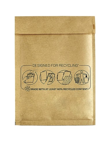 Fellowes Bankers Box Pacote de 100 Sacos de Bolha Acolchoados 15x21cm - Bolhas Internas para Amortecimento - Fita Autoadesiva p