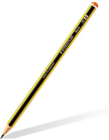 Staedtler Noris 120-0 Lápis de Grafite - Mina 2B - Resistência à Quebra