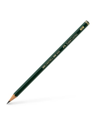 Faber-Castell Castell 9000 Lápis de Grafite HB - Mina Resistente à Quebra - Ecológico
