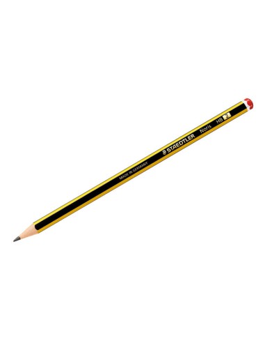 Staedtler Noris 120-2 Lápis de Grafite Hexagonal HB - Mina Ultrarresistente de 2mm - Madeira de Florestas Sustentáveis