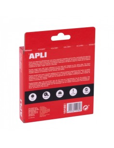 Fita Adesiva Magnética Apli - Adesivo de um Lado - Magnético do Outro - Fácil de Cortar - Ideal para Artesanato e Fixação em Su 2