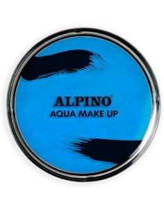 Maquilhagem Facial Acuarelável Alpino Aqua - Lave-se com Água e Sabão - Cor Azul