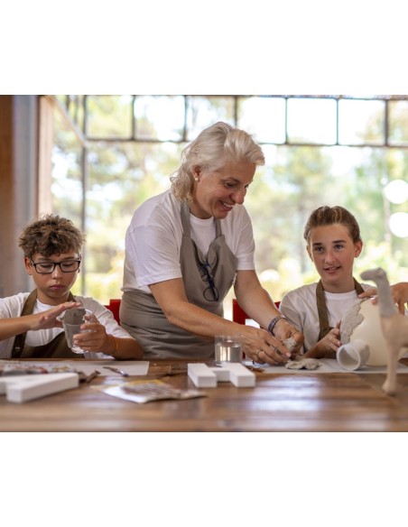 Jovi Paper Clay Pasta de Papel Machê 170g - Pronta para Uso - Secagem ao Ar - Leve e Fácil de Modelar - Não Mancha - Ideal para