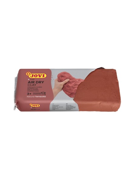 Jovi Air Dry Pasta para Modelar 1000gr - Endurecível ao Ar - Toque Fresco - Fácil de Moldar - Multi-Superfície - Secagem em 24H