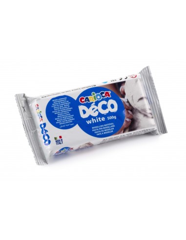 Carioca Deco 500g Massa de Modelar - Adequada para Todas as Técnicas de Modelagem - Seca ao Ar sem Cozimento - Fácil de Alisar 