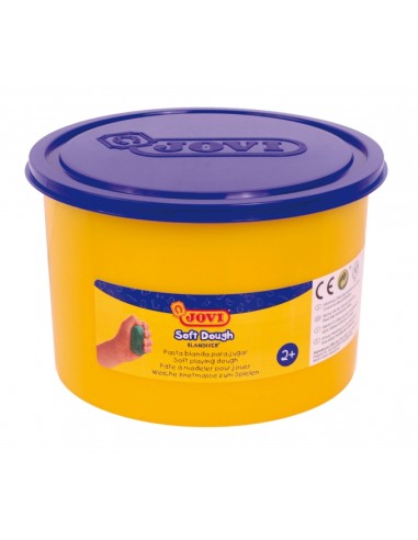 Jovi Soft Dough Blandiver Pote de Massa de Modelar 460g - Macia e Flexível - Fácil de Amassar e Moldar - Ideal para Iniciação à