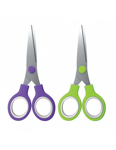 Erichkrause Standard Junior Tesoura de Aço Inoxidável 13cm - Pontas Arredondadas - Resistente à Corrosão - Cabos de Plástico Re