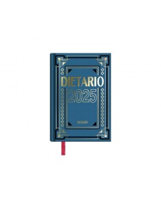 Dohe Agenda Anual Oitavo - Dia Página - Fabricado em Geltex com Cartão Contracolado - Tamanho 11,5x16,6cm - Cores Sortidas Alea