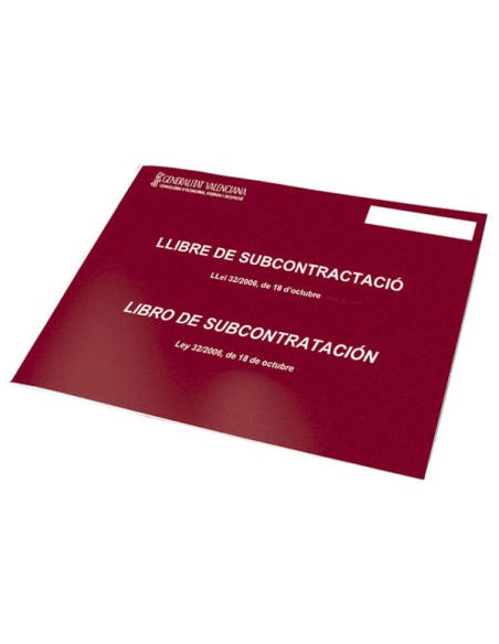Dohe Livros de Subcontratação A4 Horizontal - 210x297mm - 10 Folhas Numeradas - Folhas Autocopiativas