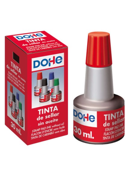 Dohe Tinta para Carimbos e Selos 30ml - Cor Vermelha