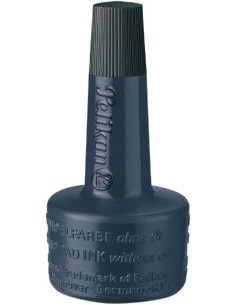 Pelikan Frasco de Tinta para Carimbos 28ml - Sem Óleo - Secagem Rápida - Resistente à Água - Cor Preta 2