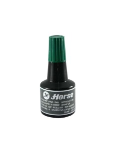 Horse Frasco de Tinta para Carimbo 30ml - Sem Óleo - Cor Verde