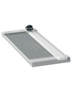 Leitz Precision Home A4 Guilhotina para Corte de Papel - Corta até 8 Folhas - Para Formato A4 - Cabeça de Corte com Lâmina Fixa