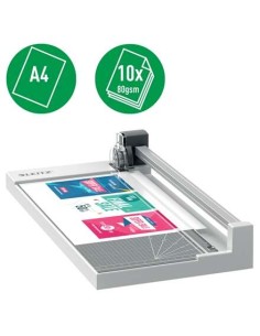 Leitz Precision Home Office A4 Guilhotina de papel - Corta até 10 Folhas - Formato A4 - Lâmina Bypass 2
