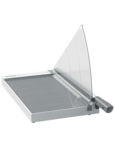 Leitz Precision Home Office A3 Guilhotina de Papel Formato A3 - Corta até 10 Folhas - Iluminação da Lâmina de Corte - Lâmina de