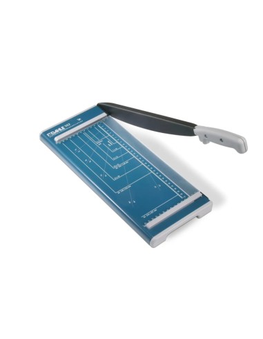 Dahle 502 Guilhotina de Alavanca Formato A4 - Capacidade 8 Folhas - Lâmina Superior de Aço Maciço
