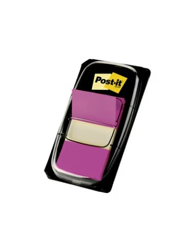 Post-it Index Dispensador com 50 Marcadores Reposicionáveis 25,4 x 43,2mm - Aderência Firme - Para Marcar, Assinalar ou Destaca