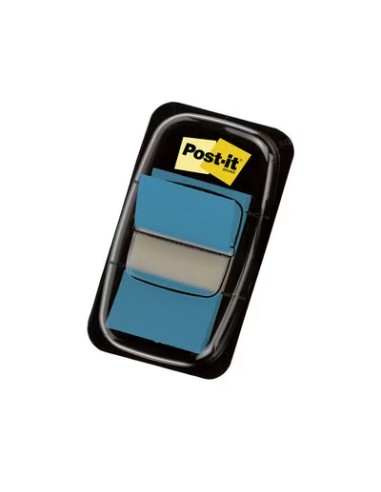 Post-it Index Dispensador com 50 Marcadores Reposicionáveis 25,4 x 43,2mm - Aderência Firme - Para Marcar, Assinalar ou Destaca