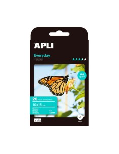 Apli Papel Fotográfico Everyday 10 x 15 cm 180g 20 Folhas