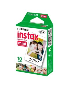 Fujifilm Instax mini Pacote de 10 Filmes Fotográficos Instantâneos - Válidos para todas as Câmeras mini da Instax - Formato de