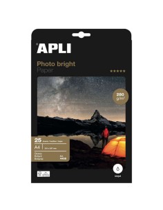 Apli Papel Fotográfico Photobright A4 280g 25 Folhas