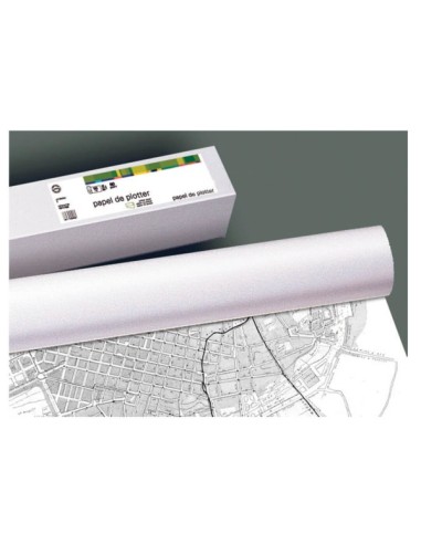 Fabrisa Plus Bobina de Papel para Plotter 90g - Medidas 610mm x 50m