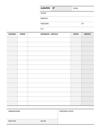 Apli Talonário Alvará 1/4 Duplicado Natural - Papel Autocopiativo - 120 Jogos - Formato 210x148mm - Numerado - Engomado - Resis